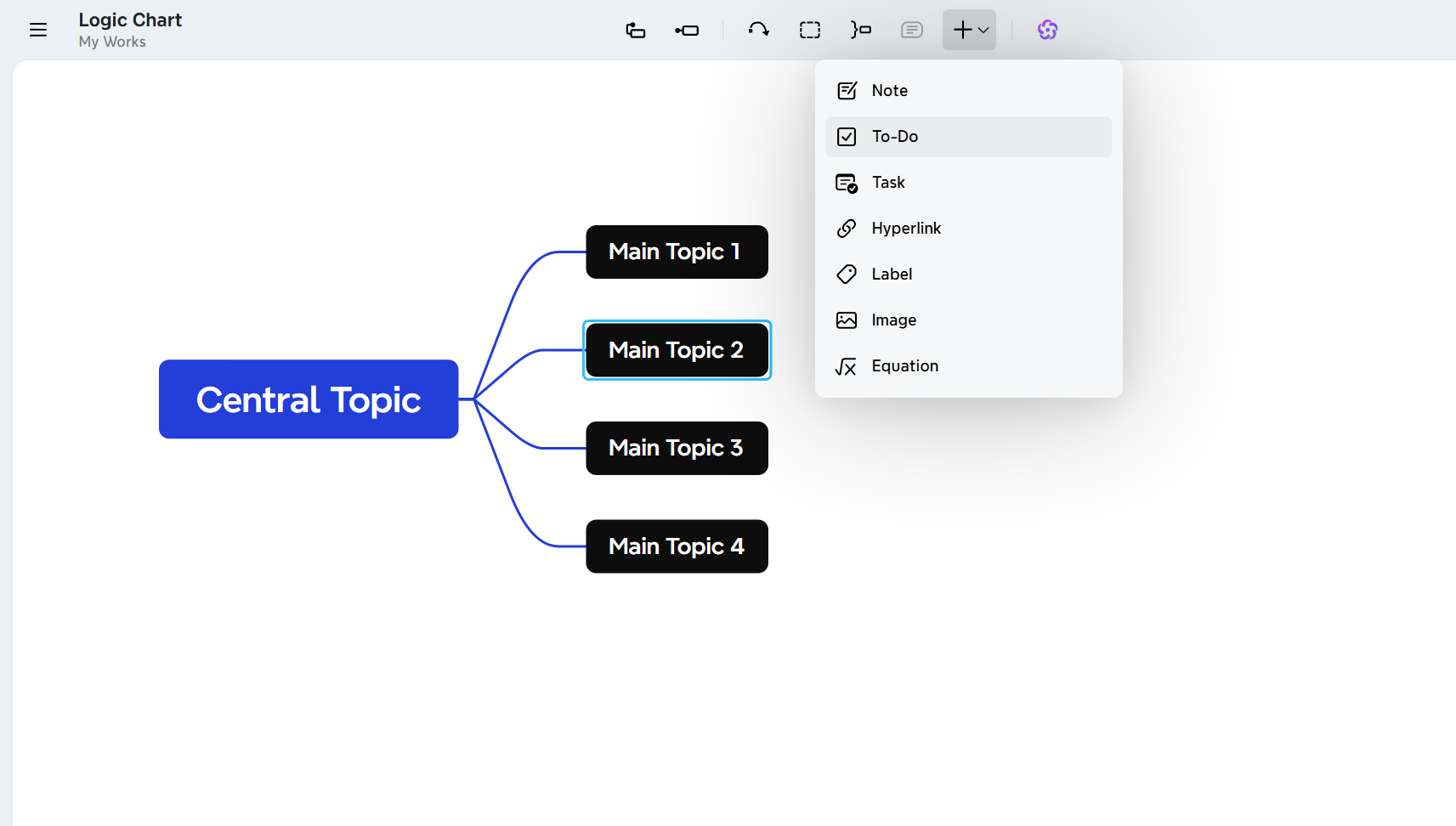 Xmind To-Do feature visual overview